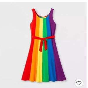 Target Rainbow Dress NWT Dress Size Medium